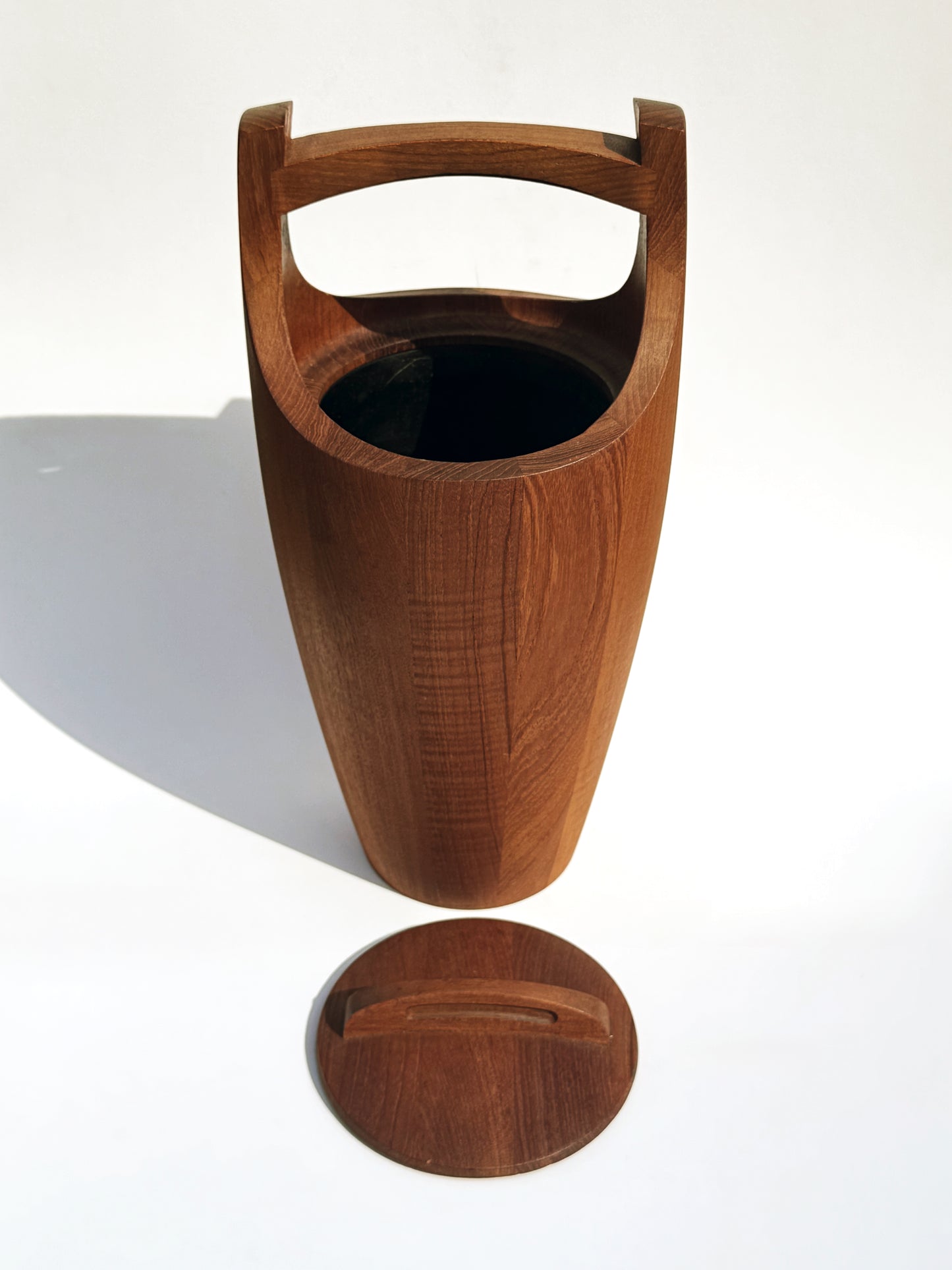 1960s Congo Ice Bucket by Jens Quistgaard for Dansk in teak