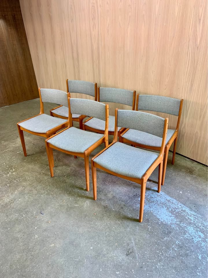 1960s Danish Teak Dining Chairs