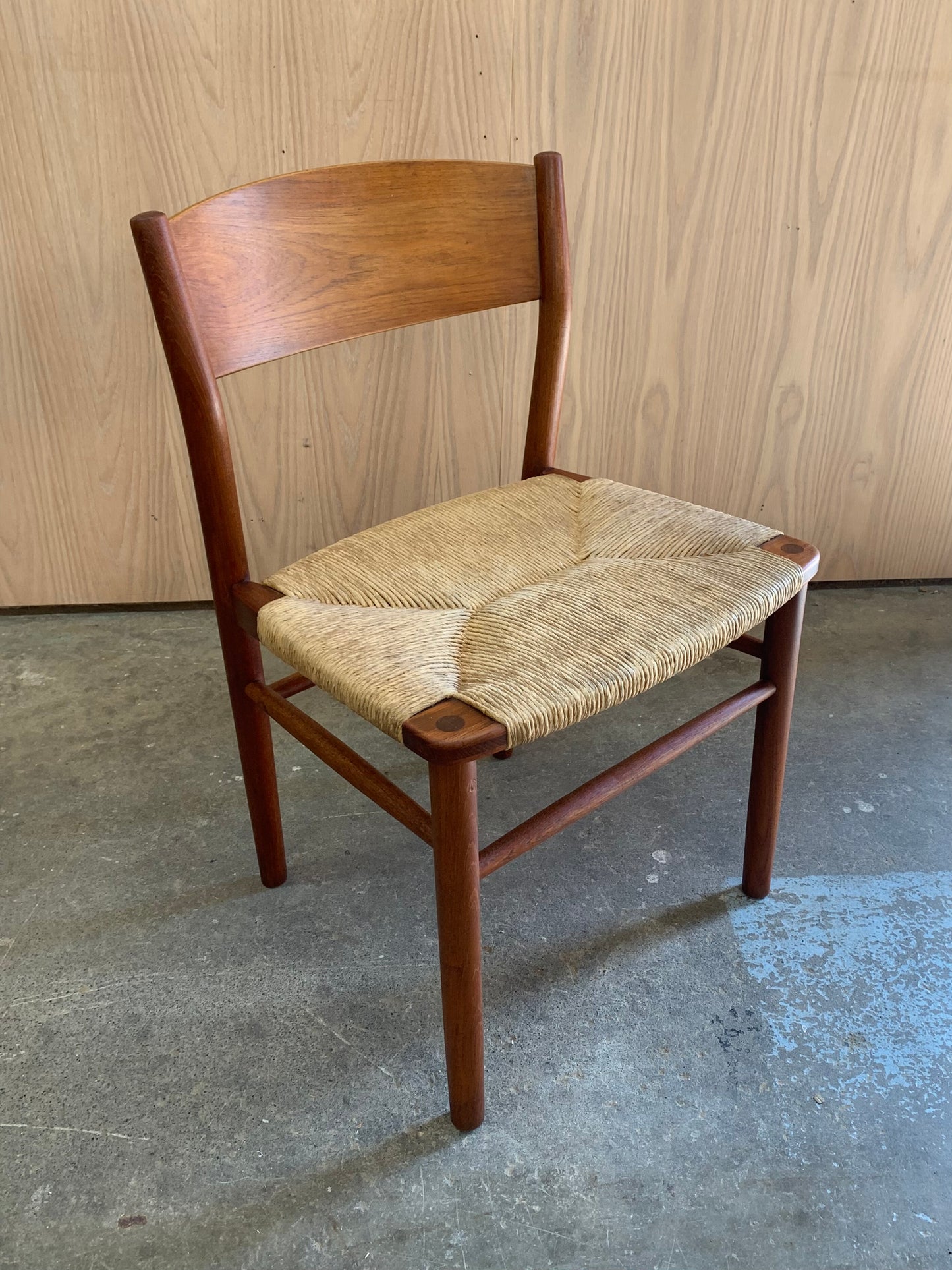 1960s Danish Teak Dining Chairs by Børge Mogensen
