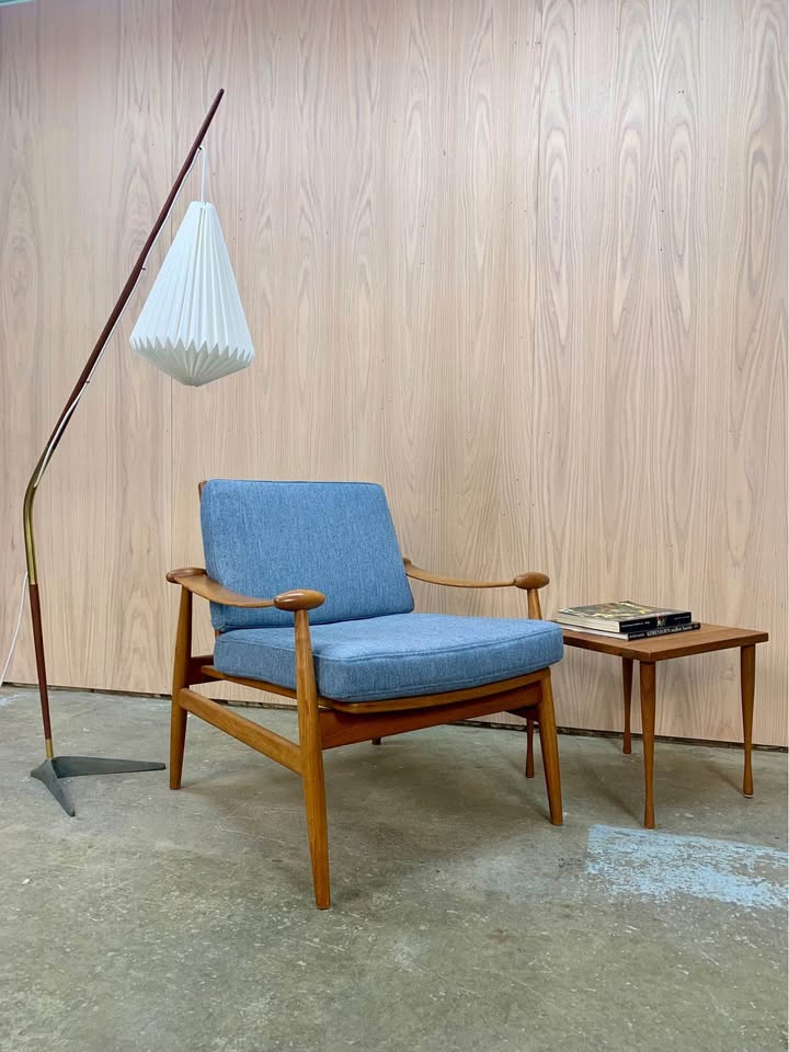 1960s Danish Teak “Spade” Lounge Chair by Finn Juhl
