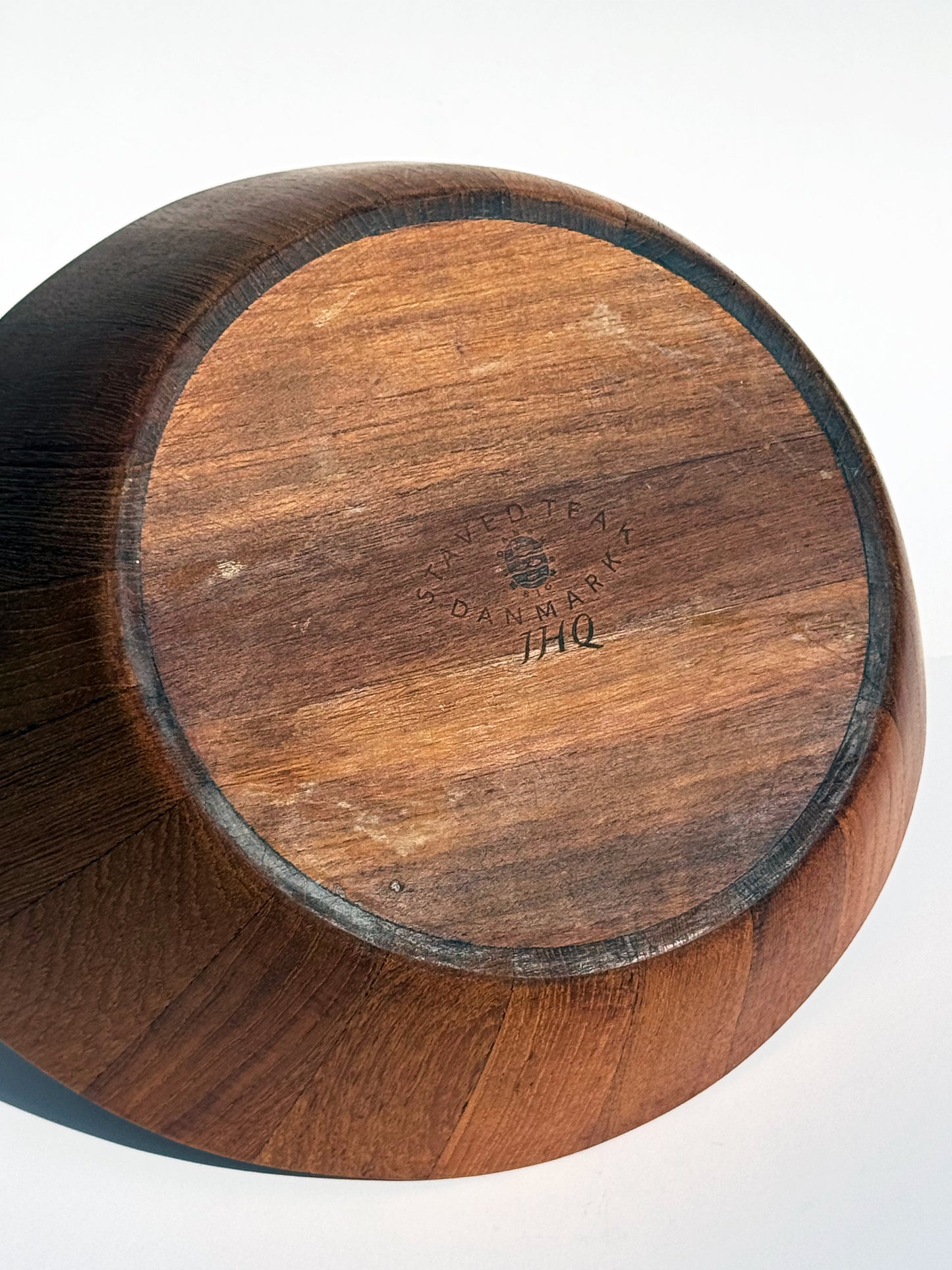 1960s Viking Bowl by Jens Quistgaard for Dansk in staved teak