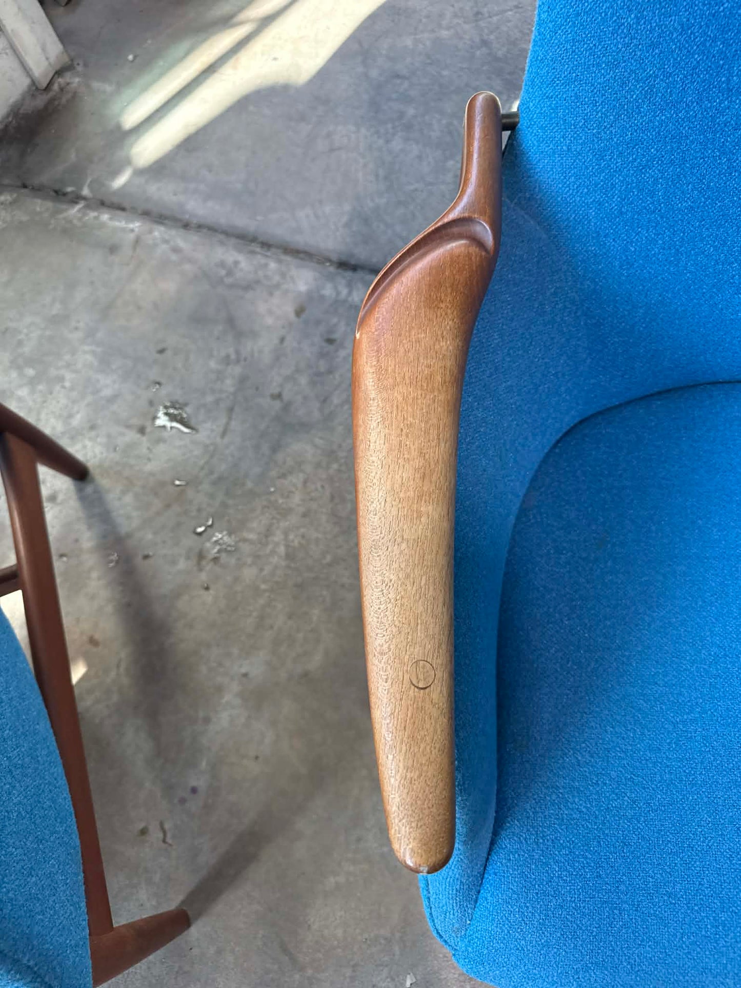 Finn Juhl NV53 lounge chair for Niels Vodder Teak