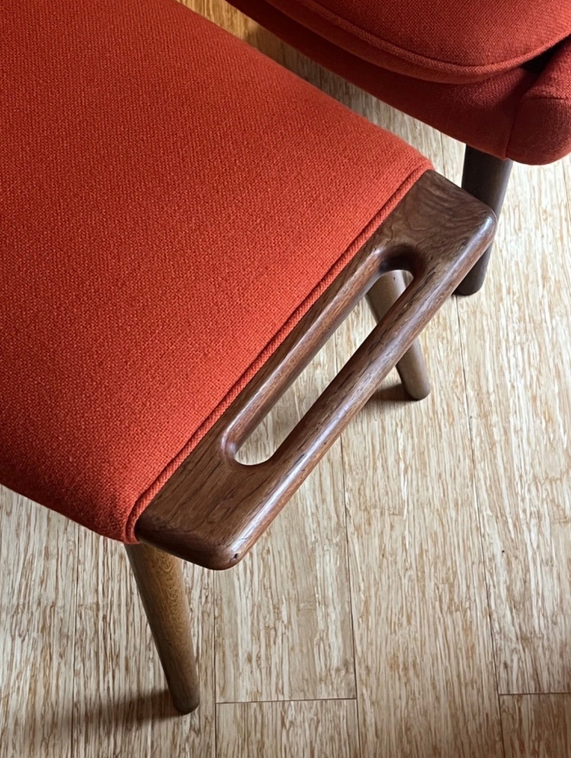 1960s Hans Wegner Bear Chair and Ottoman for AP Stolen