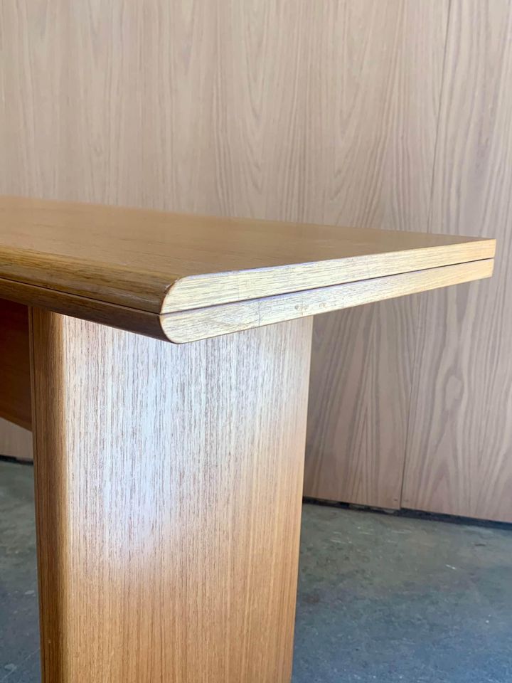 Vintage Teak Sofa Window Dining Table