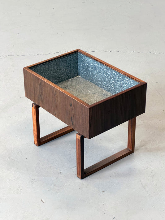 1960s Planter Table by Kai Kristiansen for Salin Mobler in teak and rosewood