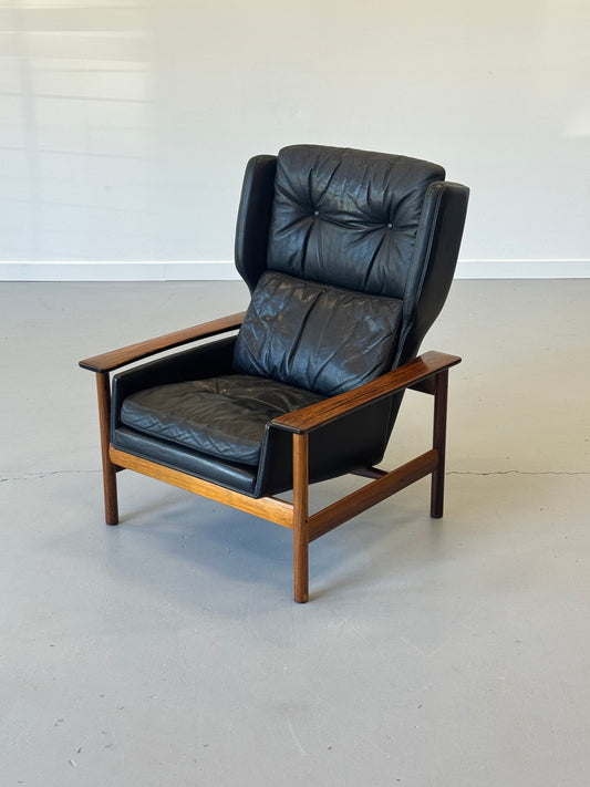 1960s Model 7001H Lounge Chair by Sven Ivar Dysthe for Dokka Møbler