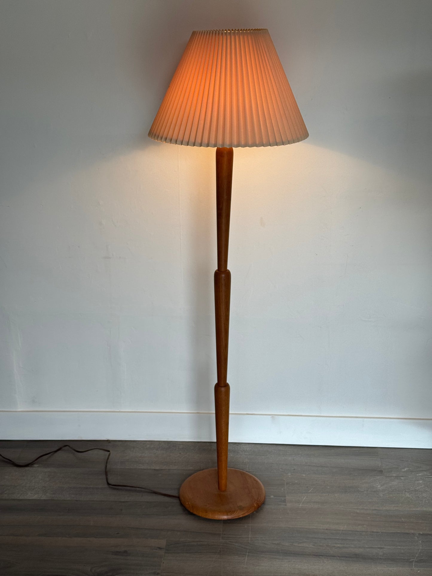 1960s Danish Modern Teak Floor Lamp