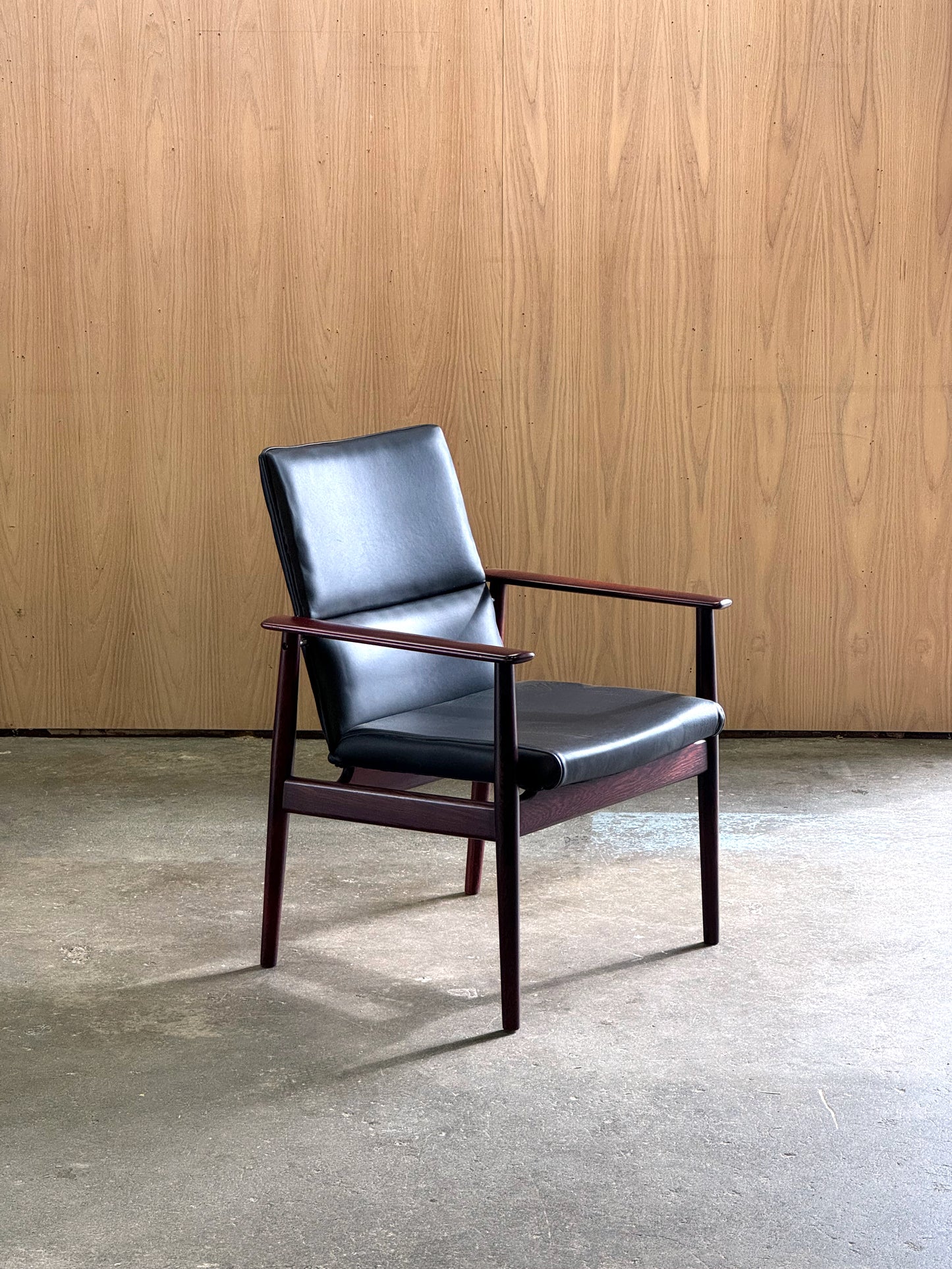 1960s pair of Occasional chairs by Arne Vodder for Sibast in Brazilian rosewood