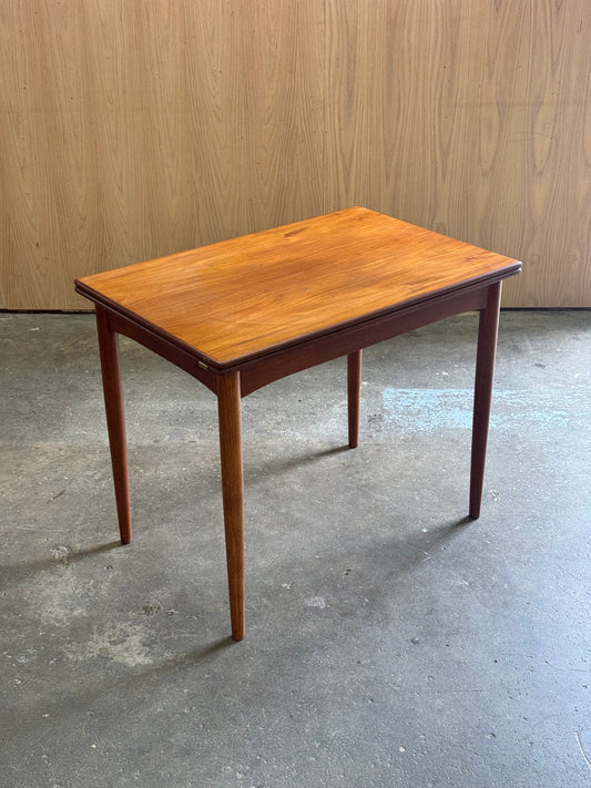 1950s Flip Top Dining Table by Borge Mogensen for Soborg Mobelfabrik in teak