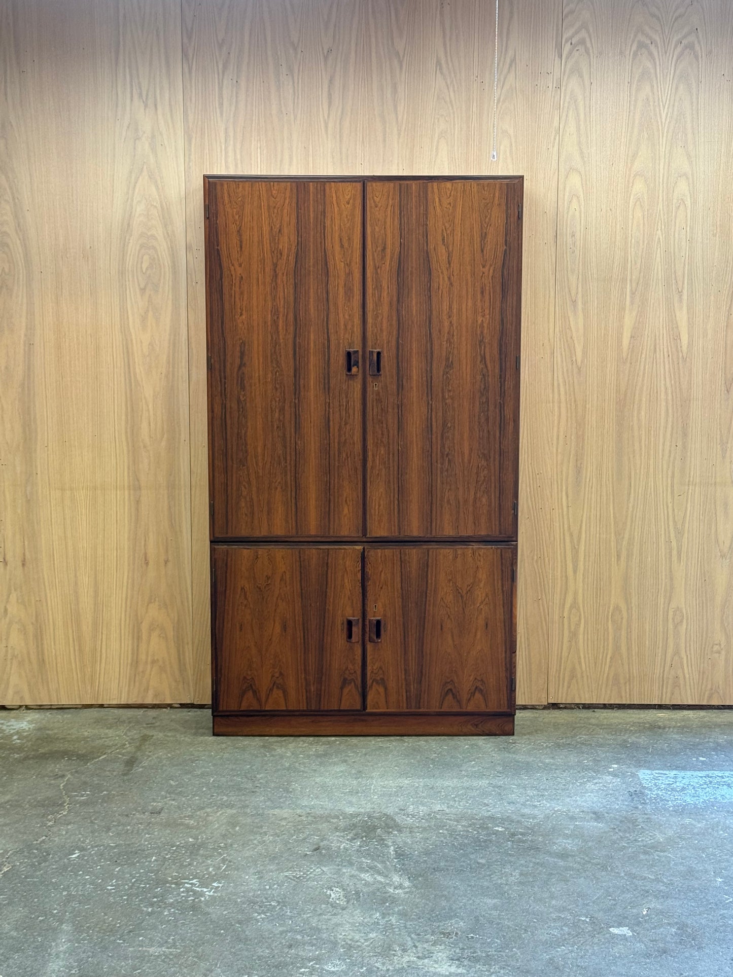 1960s Modular Cabinet by Børge Mogensen for Søborg Møbelfabrik in rosewood