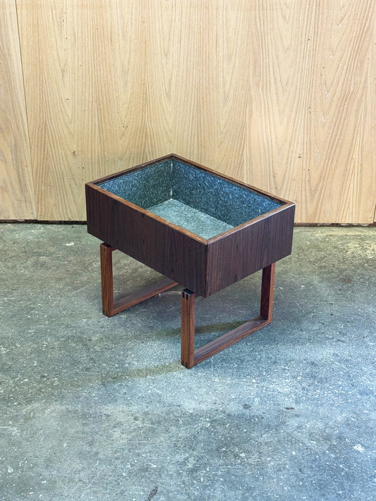 1960s Planter Table by Kai Kristiansen for Salin Mobler in teak and rosewood