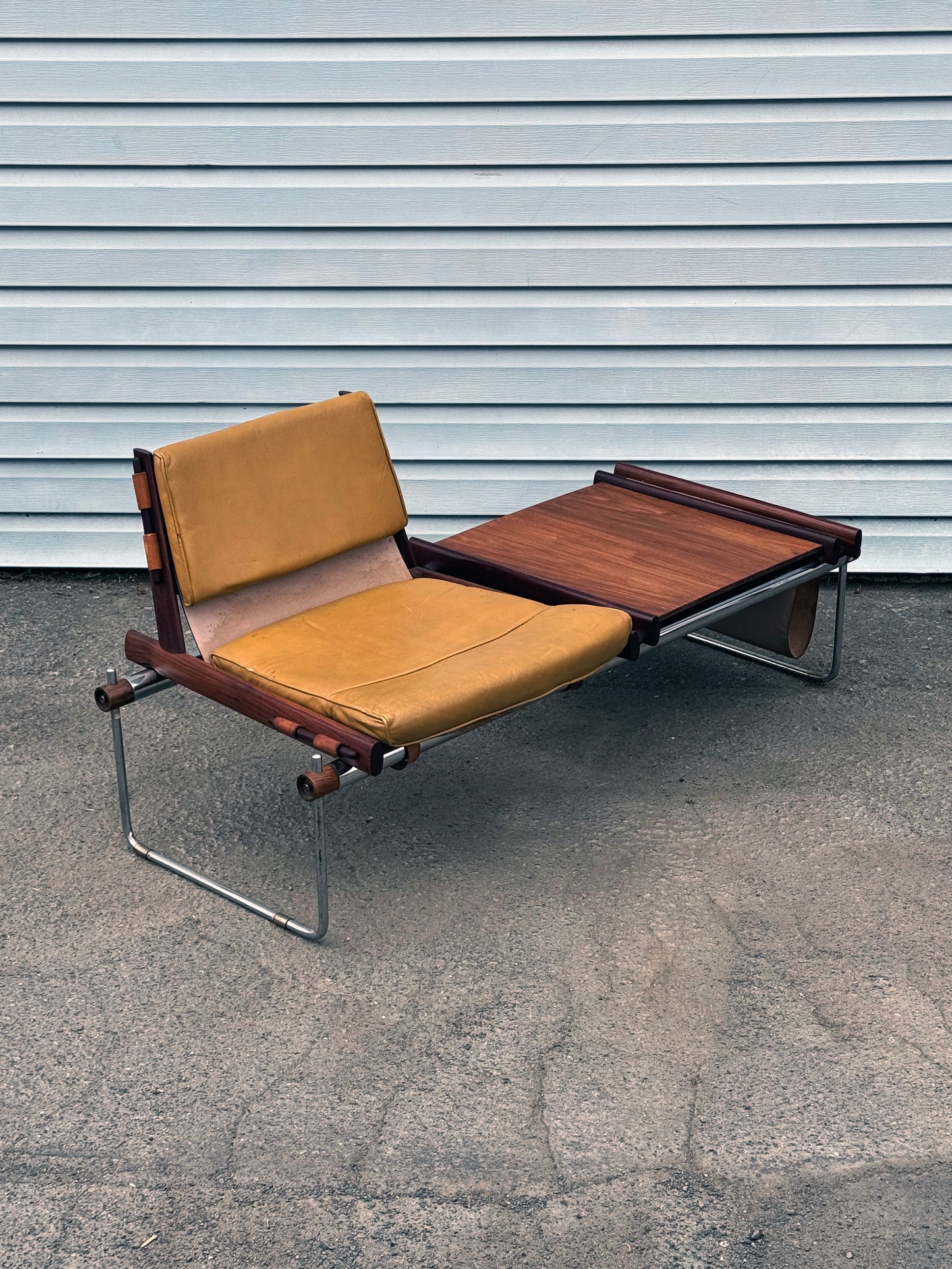 1960s MP-123 Modular Bench by Percival Lafer for Lafer, Completely Original