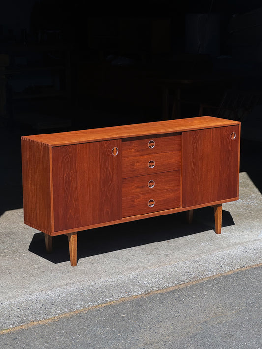 1960s Credenza by Bräntorps Industrier in teak