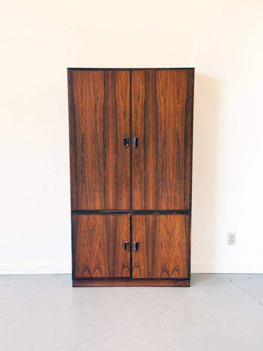 1960s Modular Cabinet by Børge Mogensen for Søborg Møbelfabrik in rosewood