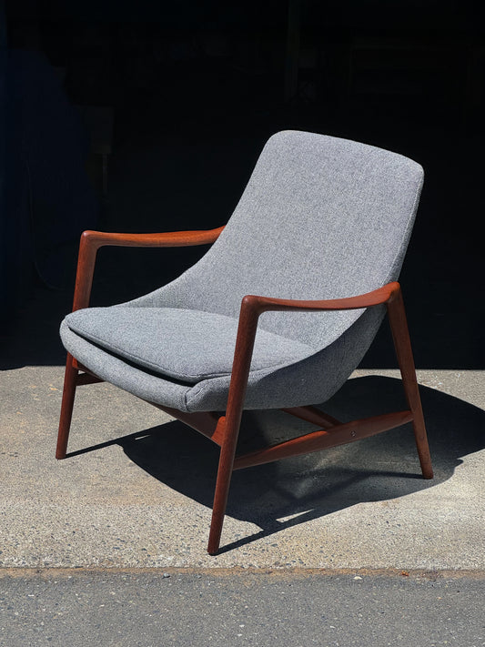 1950s Lounge Chair by Rastad & Relling for Dokka Møbler in teak