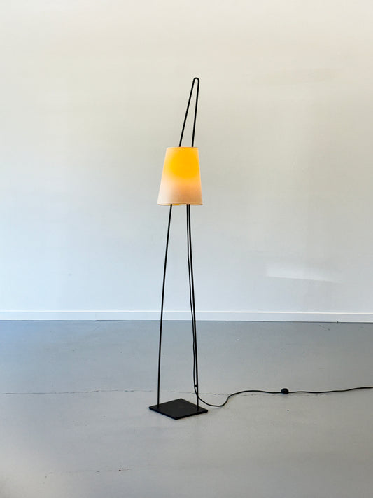1960s Sculptural Adjustable Floor Lamp by Italiana Luce, Italy.