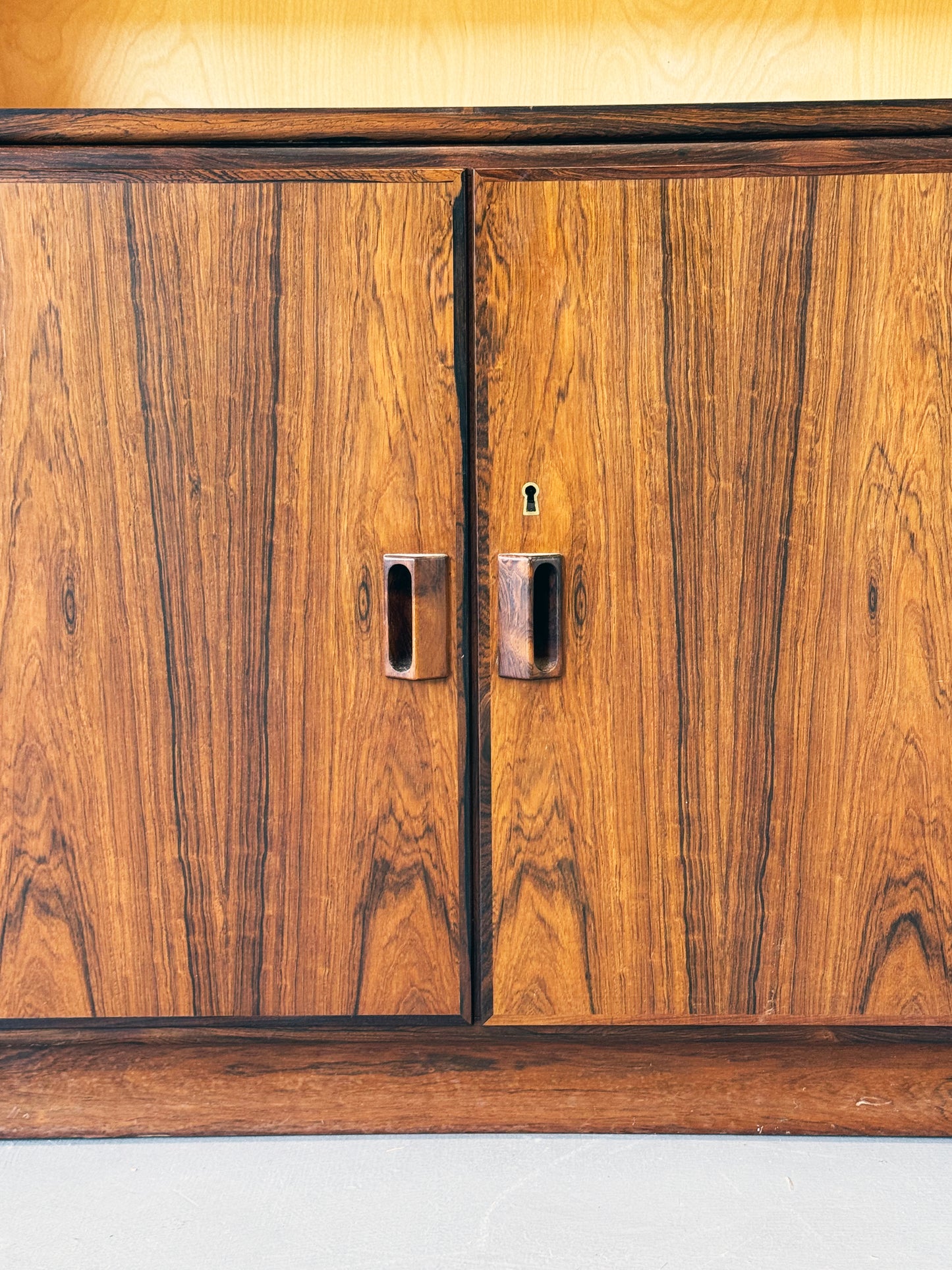 1960s Modular Cabinet by Børge Mogensen for Søborg Møbelfabrik in rosewood