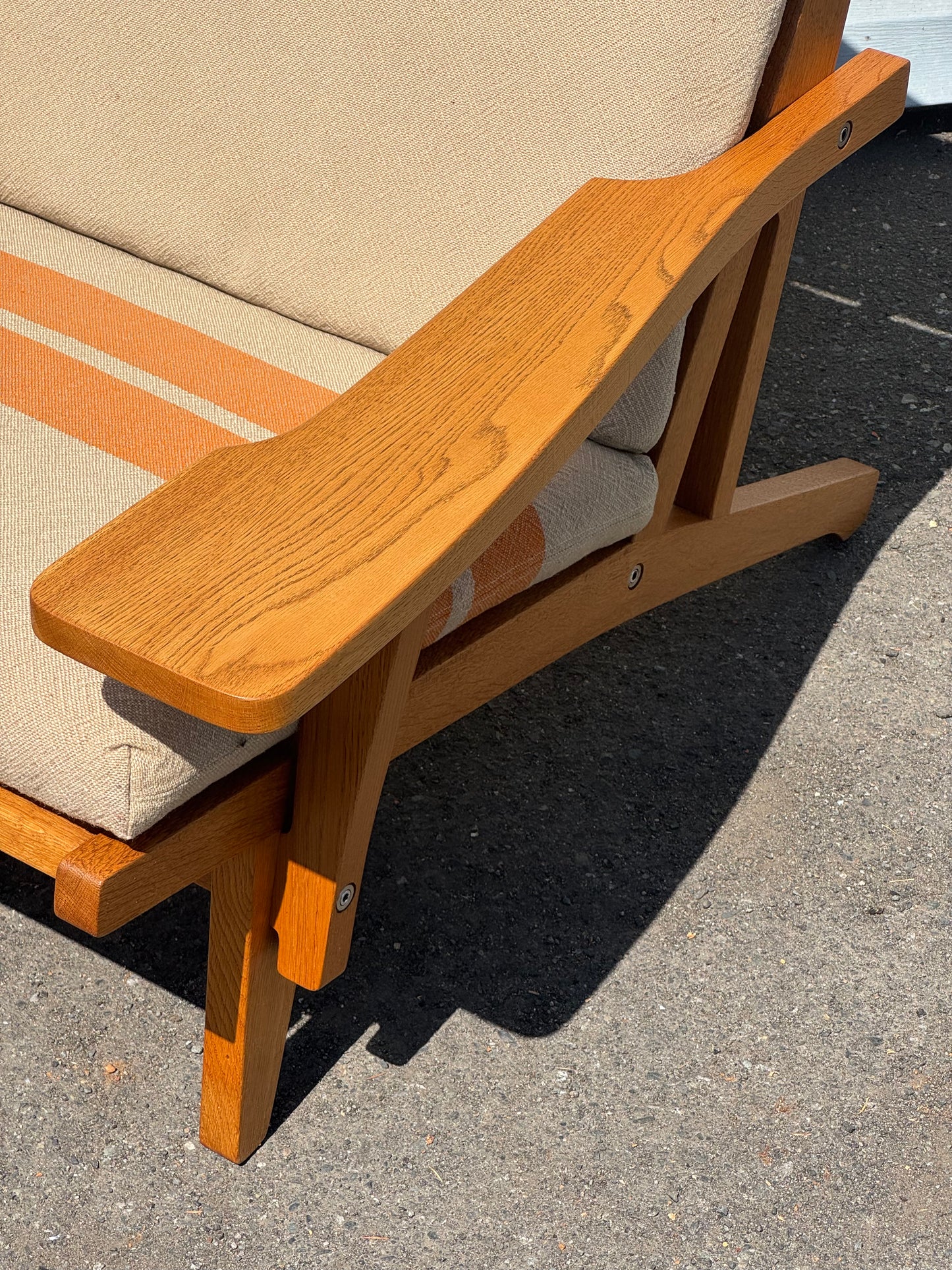 1960s GE-375 Modular Seating System by Hans J. Wegner for Getama in oak