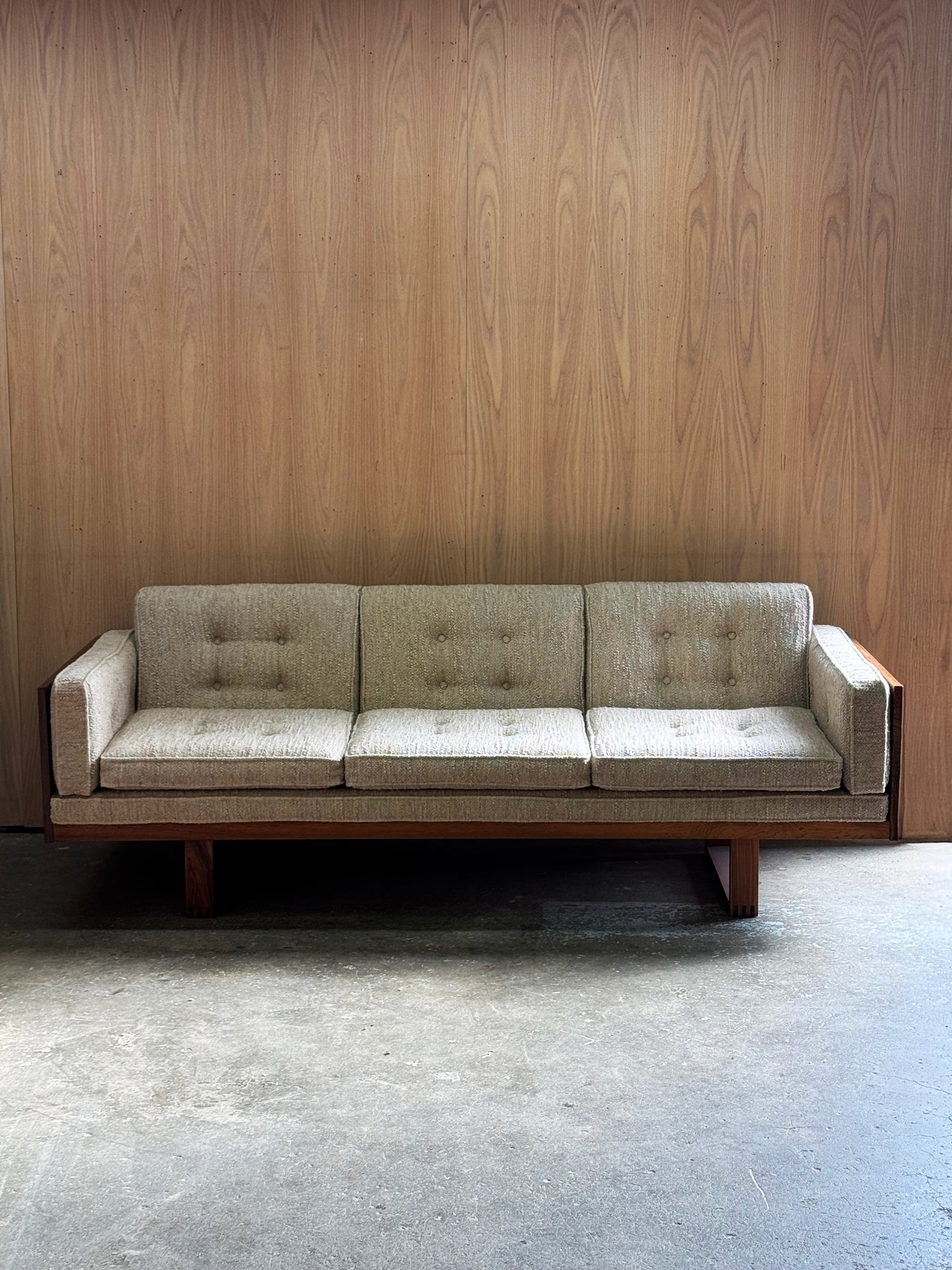1960s Governor Sofa by Poul Cadovius for France & Son — Three Seat
