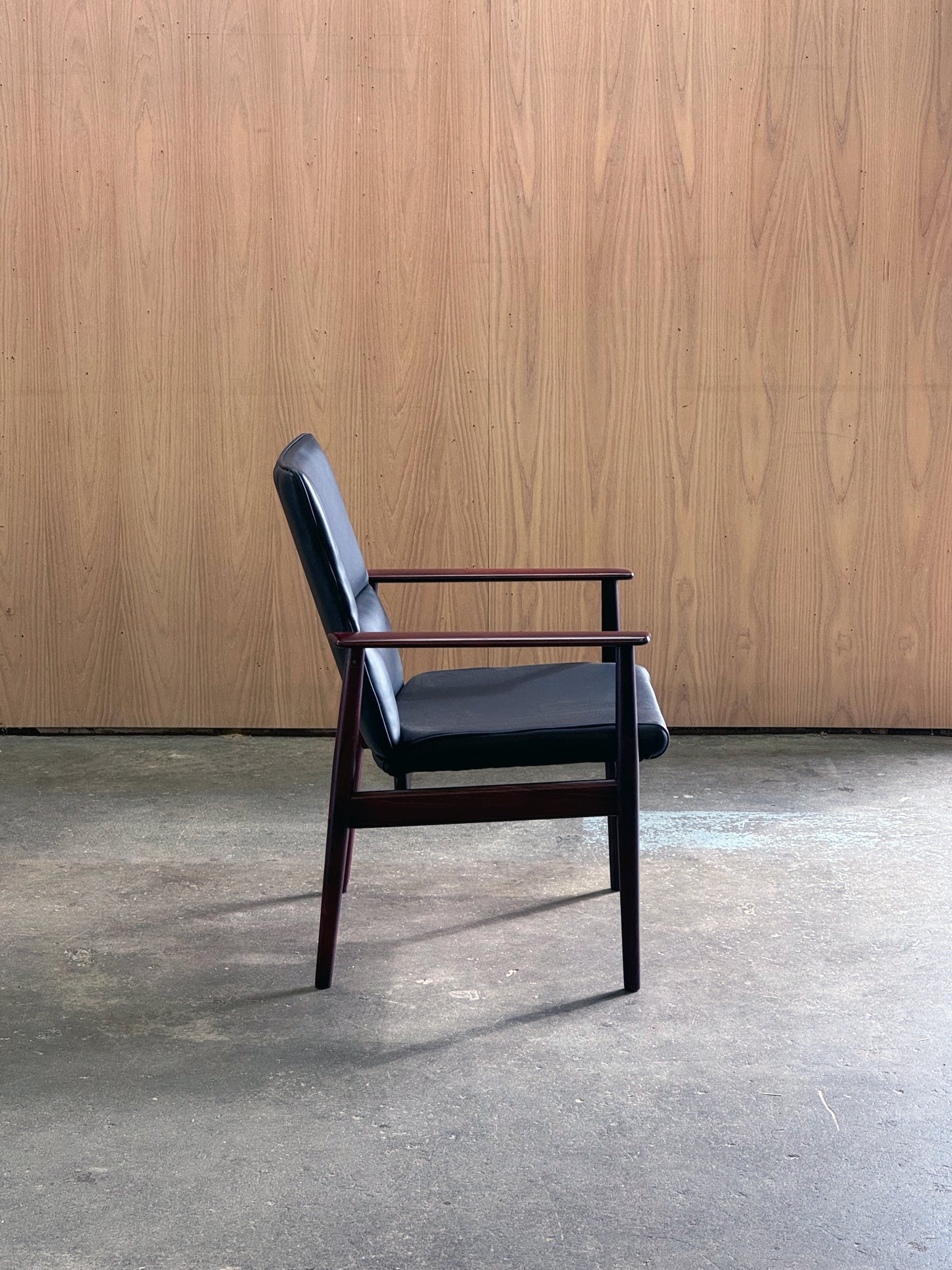 1960s pair of Occasional chairs by Arne Vodder for Sibast in Brazilian rosewood