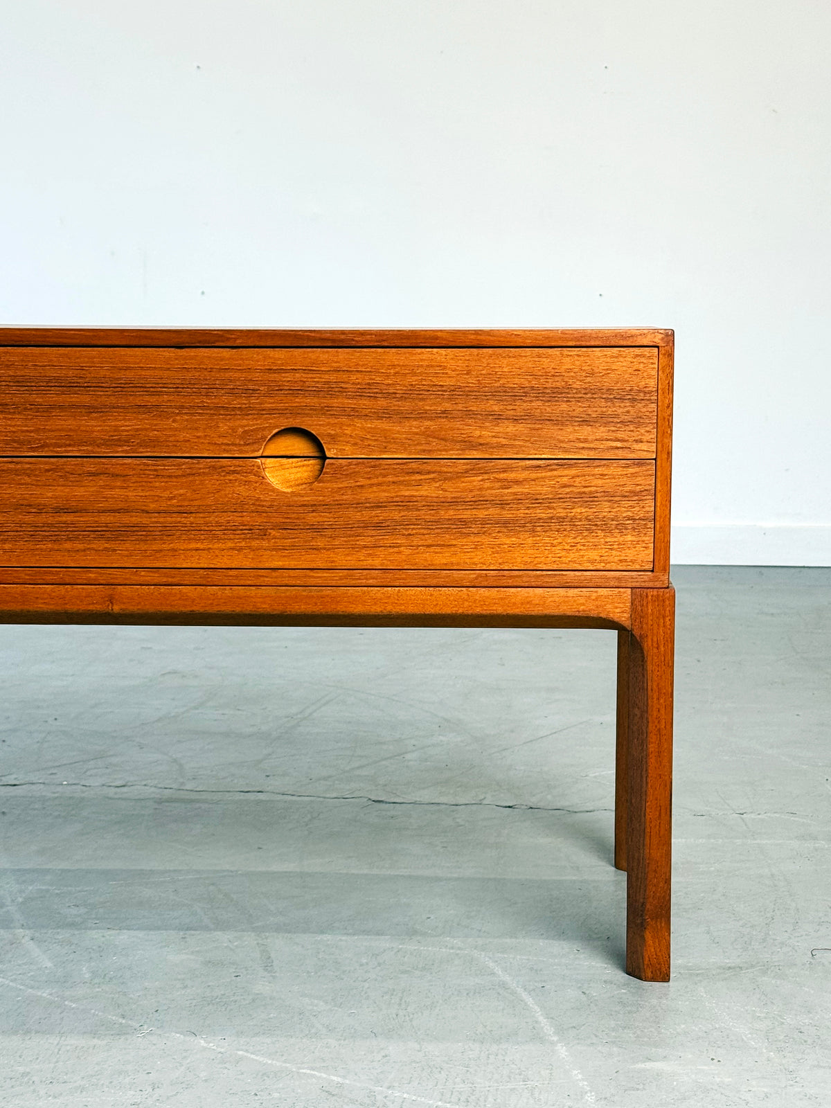 1960s Danish Teak Model 394 Credenza Console by Aksel Kjersgaard