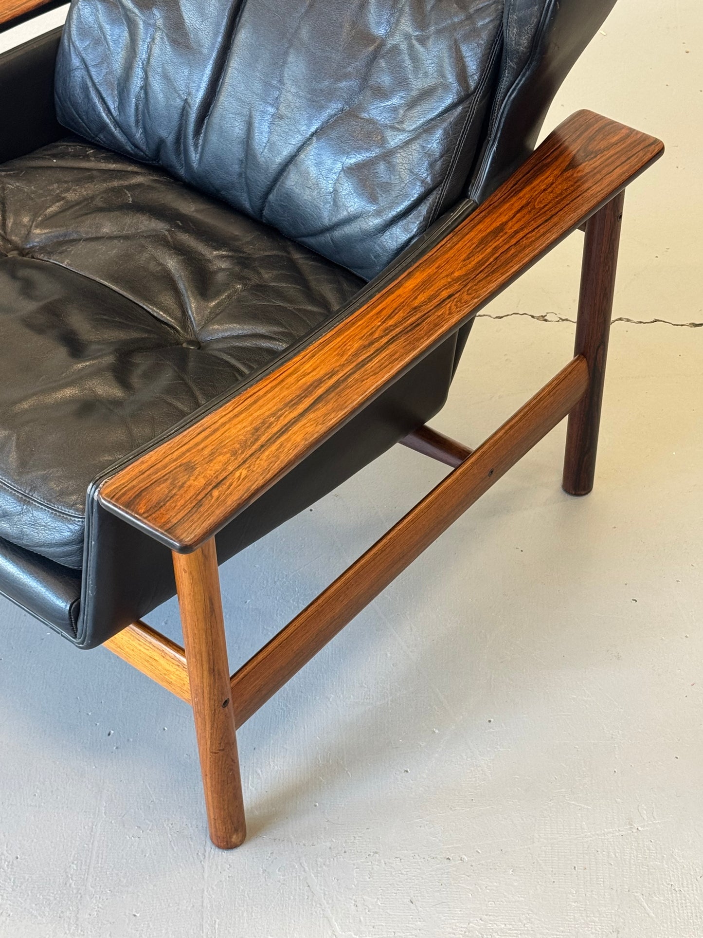 1960s Model 7001H Lounge Chair by Sven Ivar Dysthe for Dokka Møbler