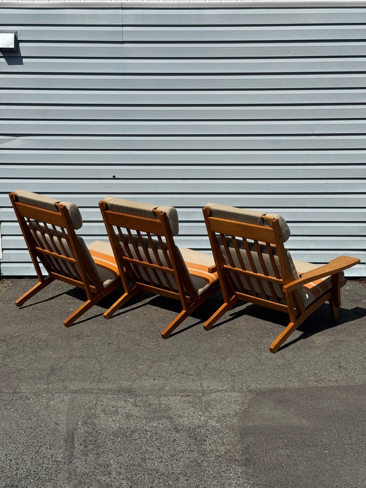 1960s GE-375 Modular Seating System by Hans J. Wegner for Getama in oak