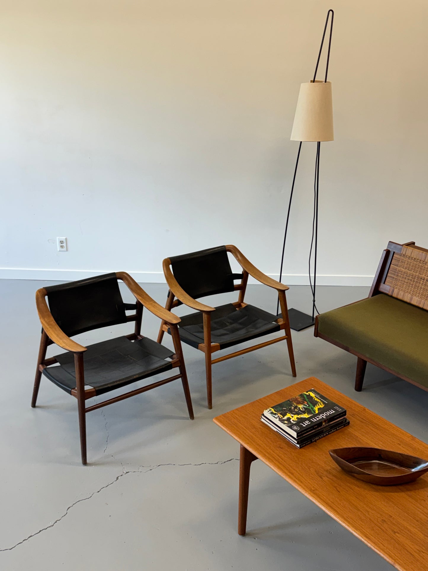 1950s "Bambi" Lounge Chairs Model 56 by Rastad & Relling