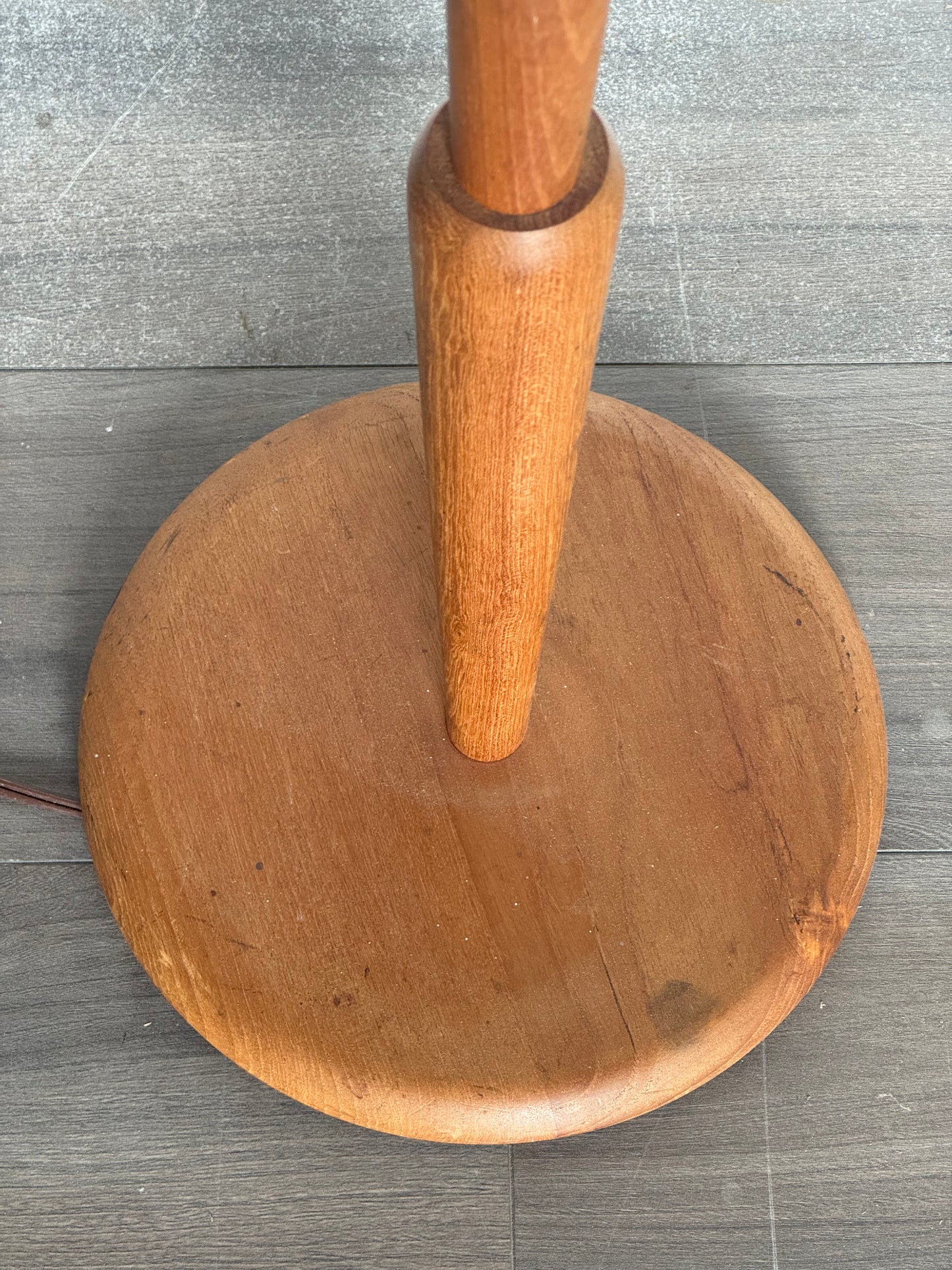 1960s Danish Modern Teak Floor Lamp