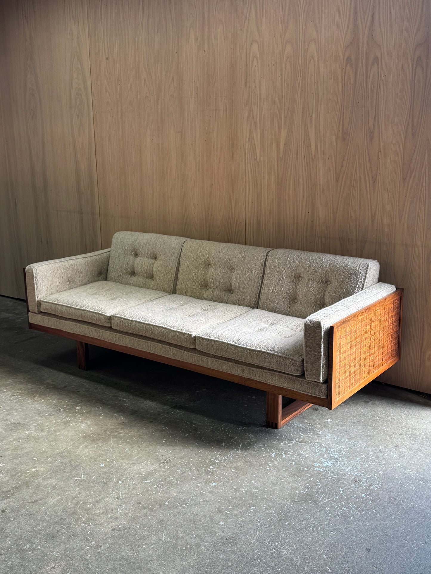 1960s Governor Sofa by Poul Cadovius for France & Son — Three Seat