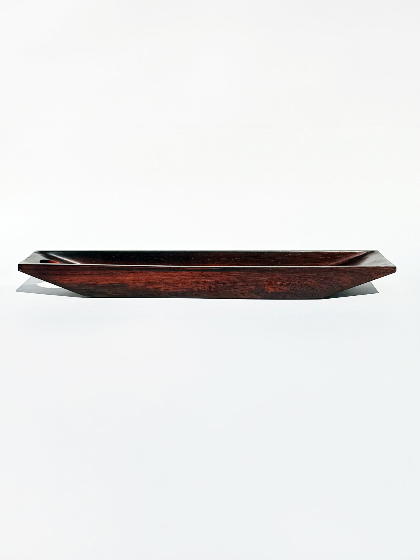 1960s Bottle Holder by Jean Gillon for Italma WoodArt in solid rosewood