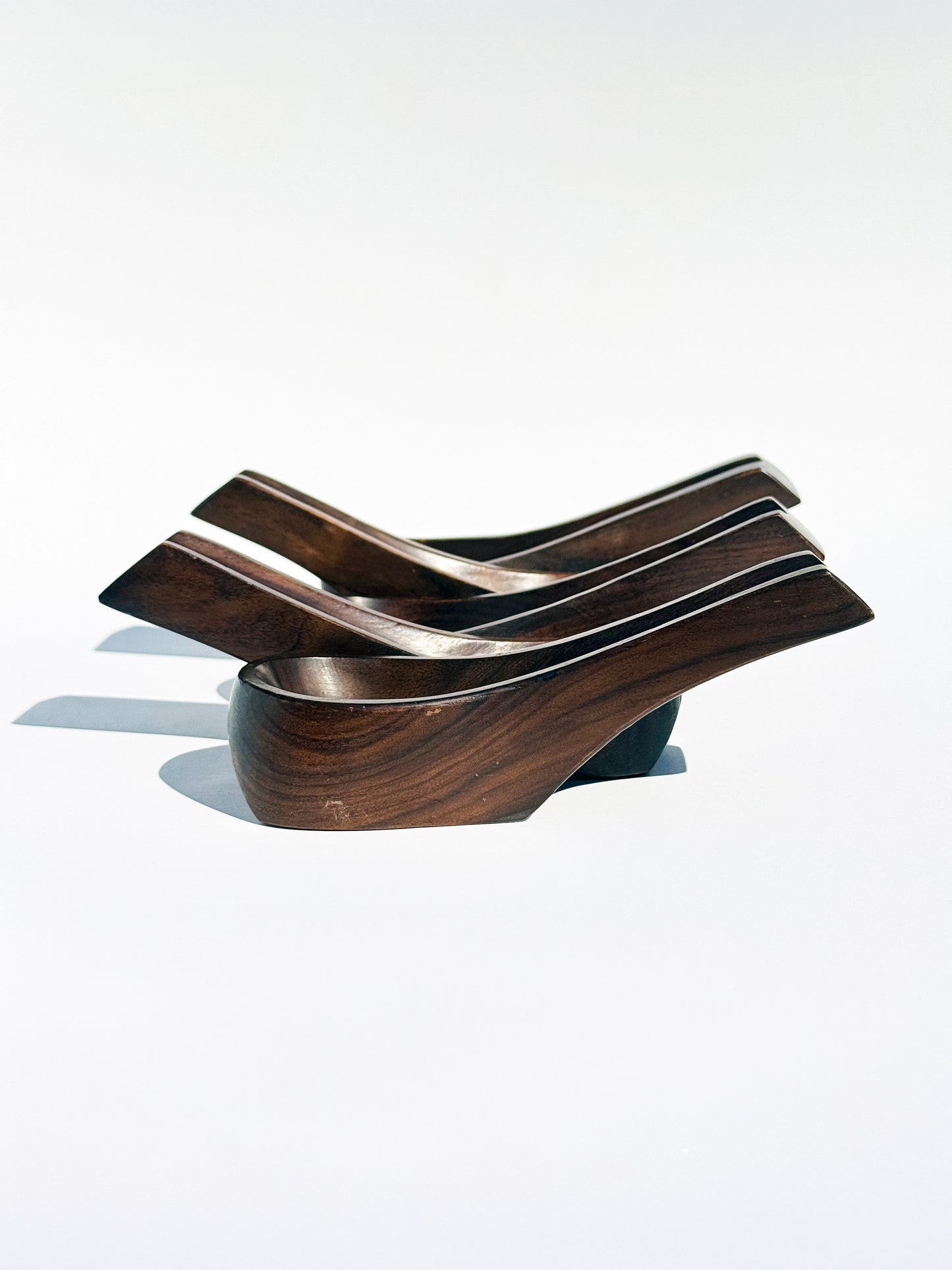 1960s Pipe Stand by Jean Gillon for WoodArt in solid rosewood
