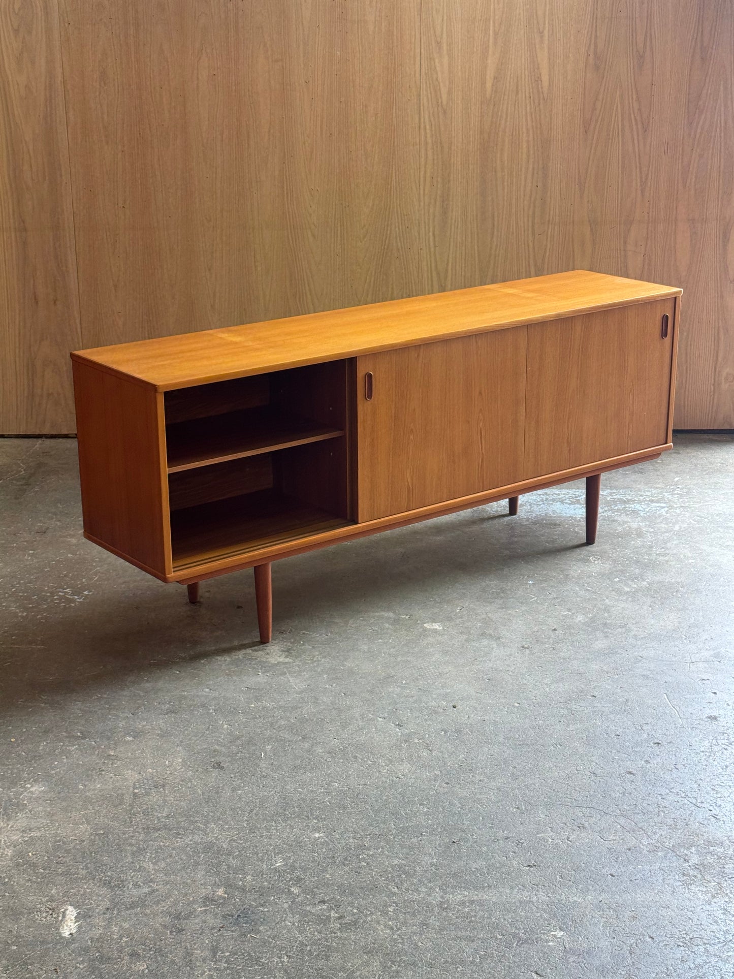 1960s Danish credenza by Dyrlund in teak