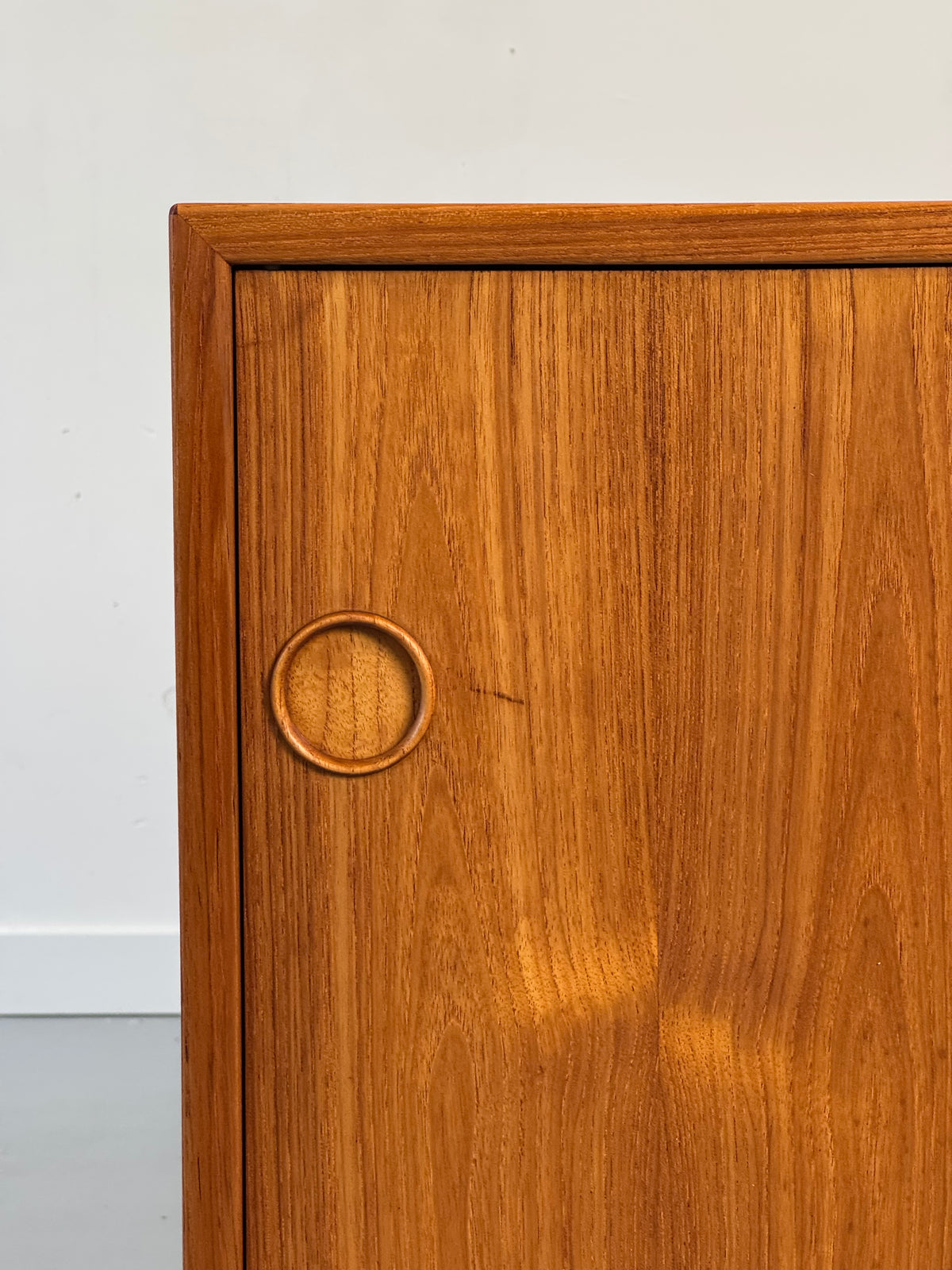 1950s Arne Vodder Model 29A “Triennale” Teak Sideboard for Sibast, Denmark.