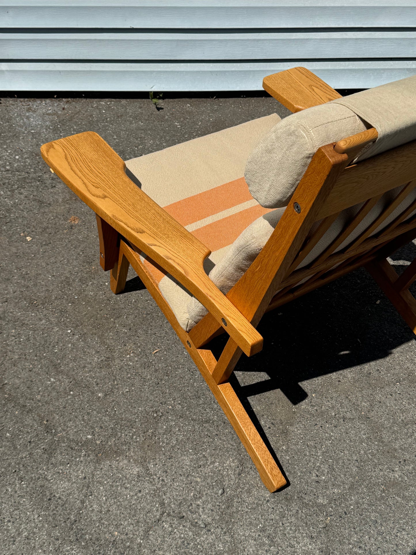 1960s GE-375 Modular Seating System by Hans J. Wegner for Getama in oak