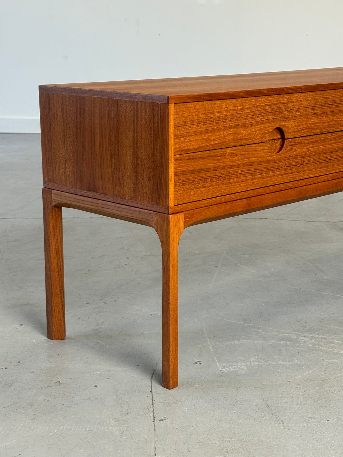 1960s Danish Teak Model 394 Credenza Console by Aksel Kjersgaard