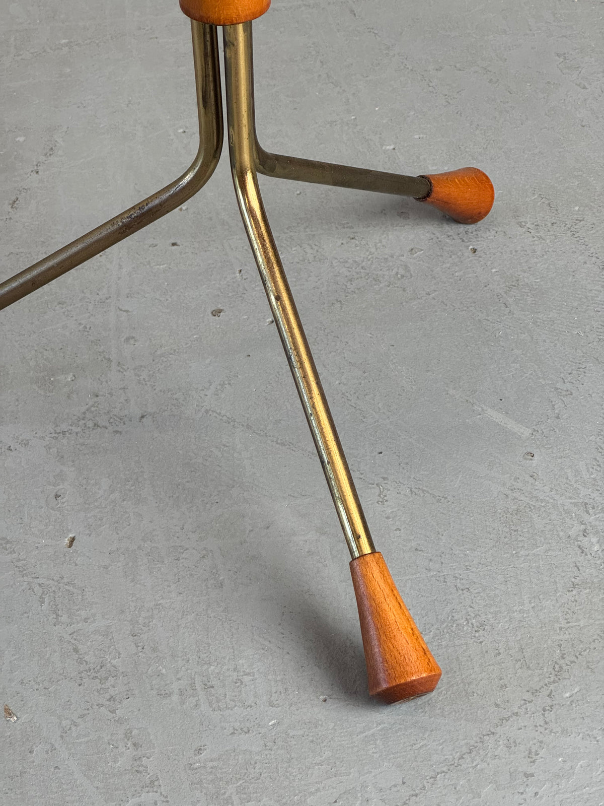 1950s Albert Larsson Model 99 “Albertsbordet” Teak Side Table for Alberts Tibro, Sweden.