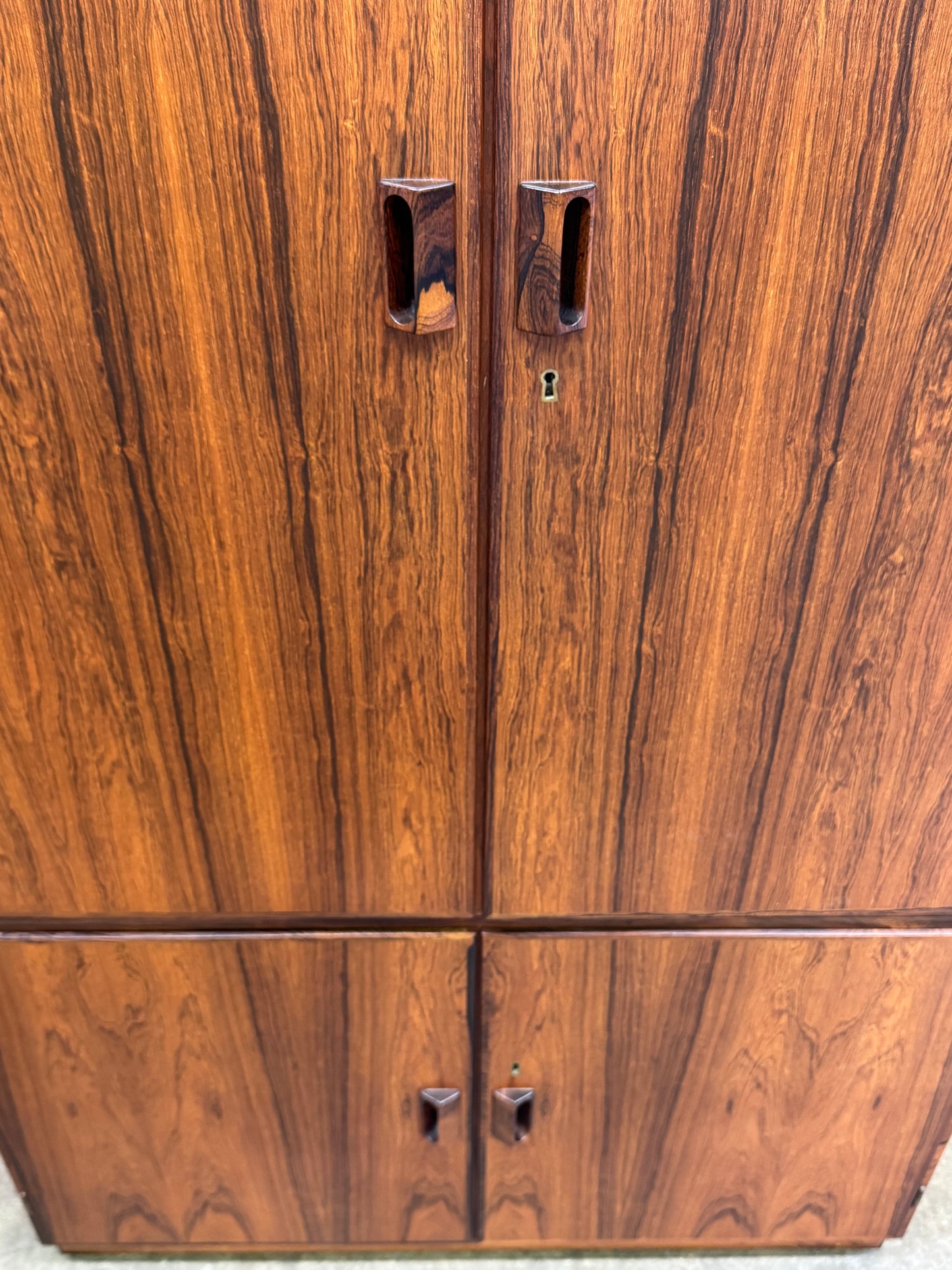 1960s Modular Cabinet by Børge Mogensen for Søborg Møbelfabrik in rosewood