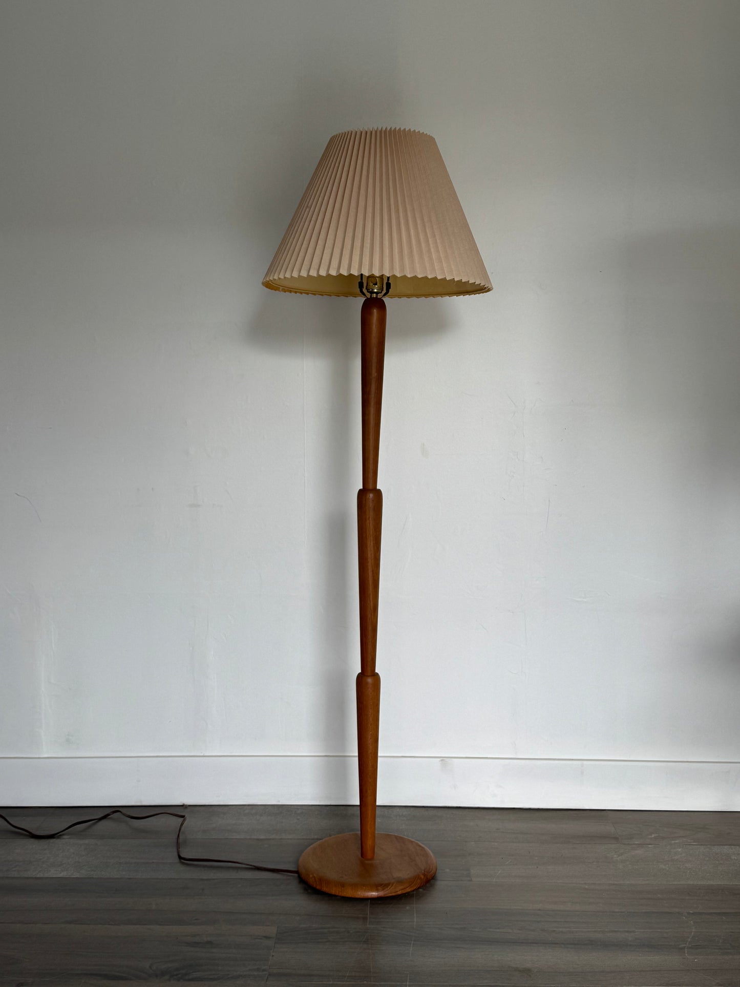 1960s Danish Modern Teak Floor Lamp