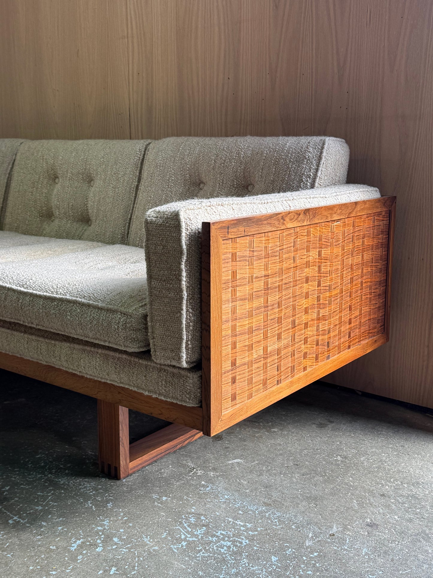 1960s Governor Sofa by Poul Cadovius for France & Son — Three Seat