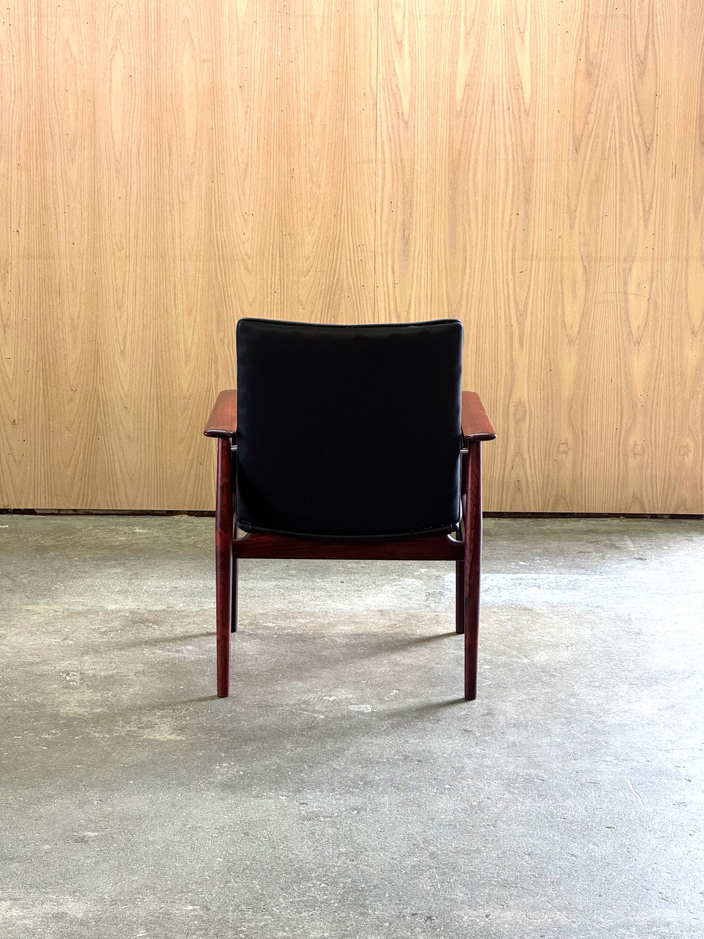 1960s pair of Occasional chairs by Arne Vodder for Sibast in Brazilian rosewood