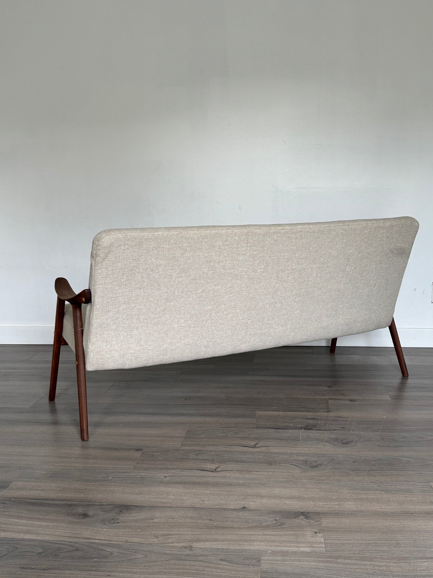 1960s Klarinett Loveseat by Adolf Relling & Rolf Rastad for Gustav Bahus in Solid Teak