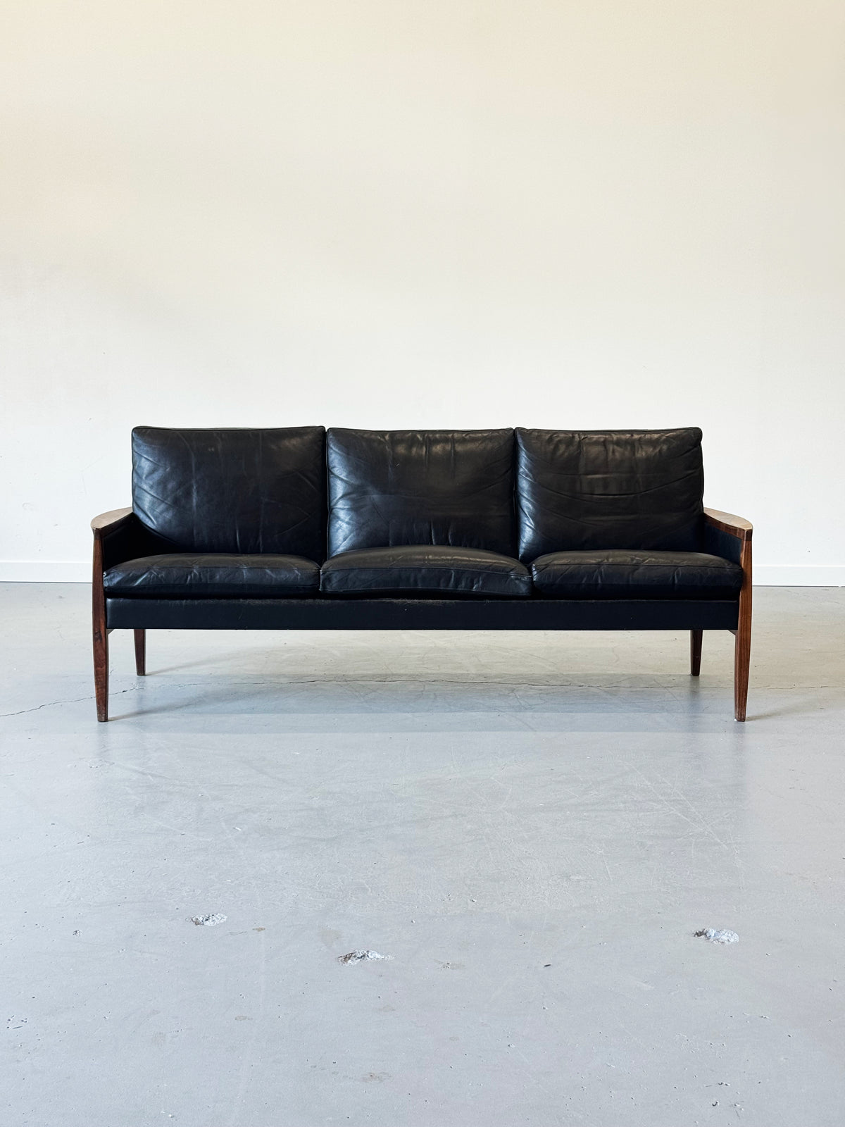1970s Pair of Copa Lounge Chairs by Jean Gillon for Italma in Solid Imbuia.