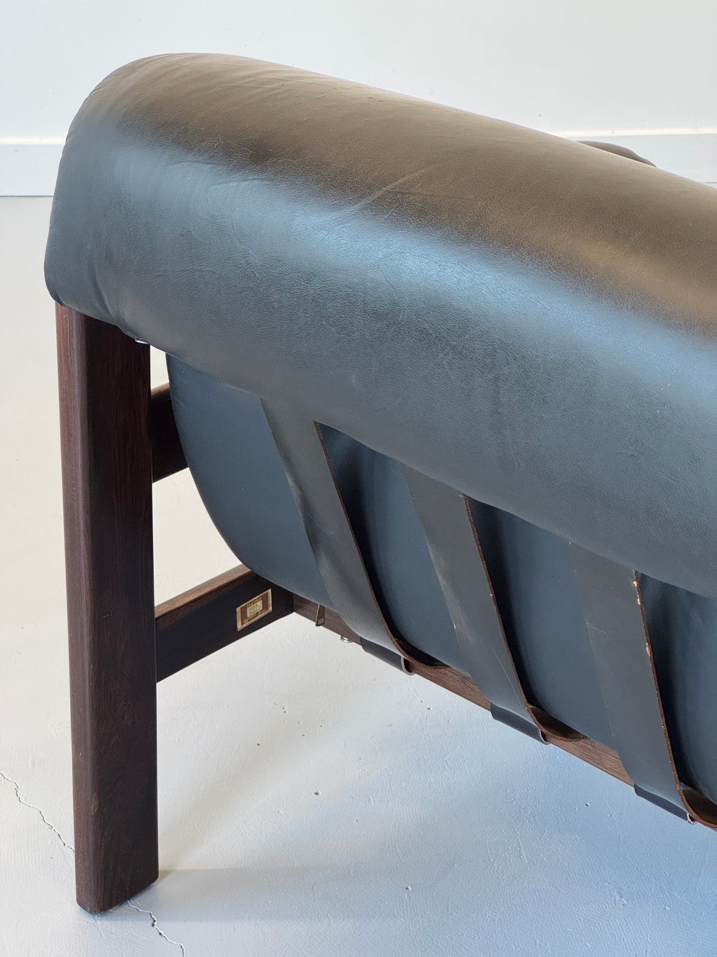 1970s Copa Lounge Chairs by Jean Gillon for Italma in Solid Imbuia