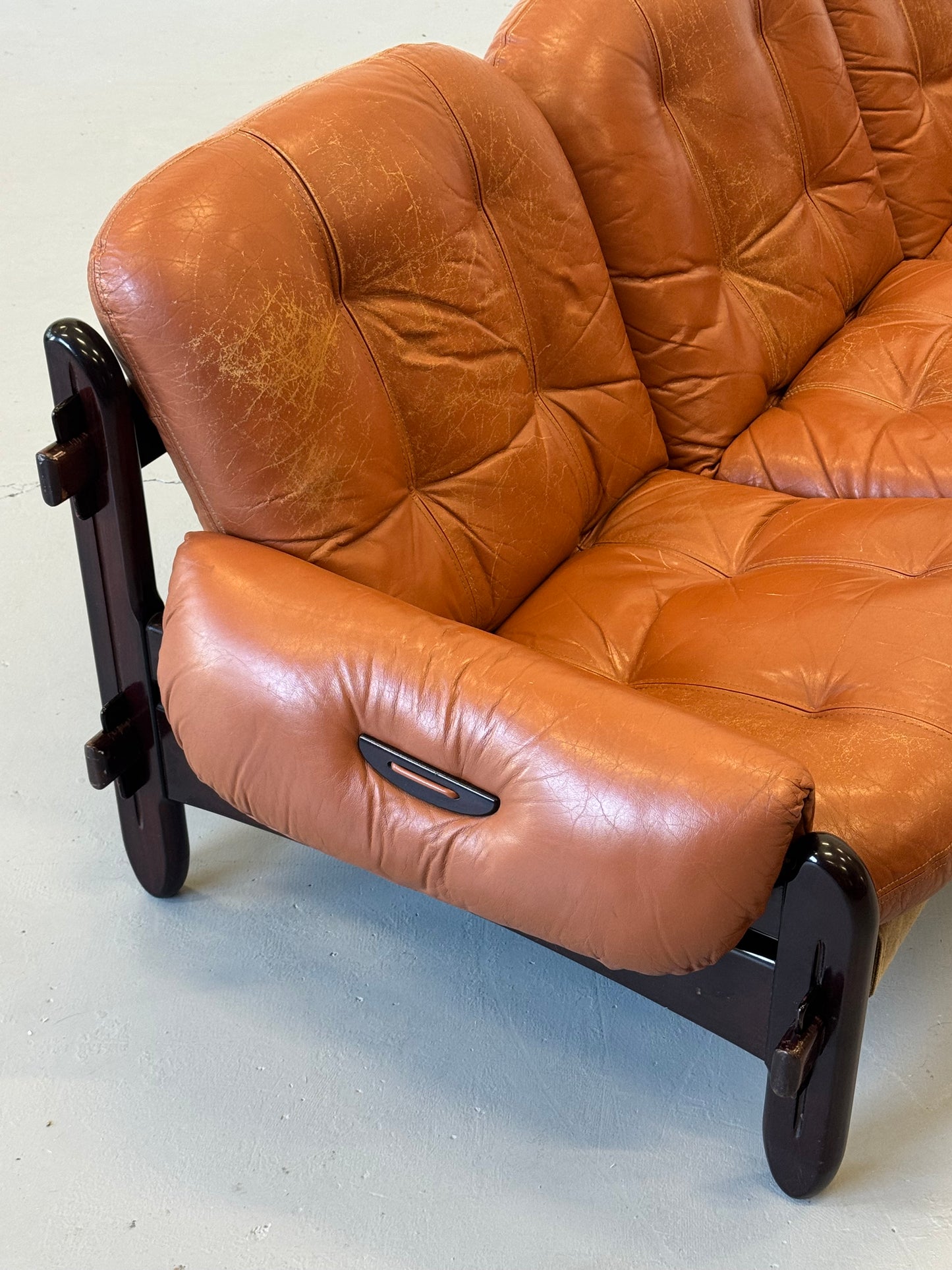 1970s Sofa by Jean Gillon for Probel, completely original.