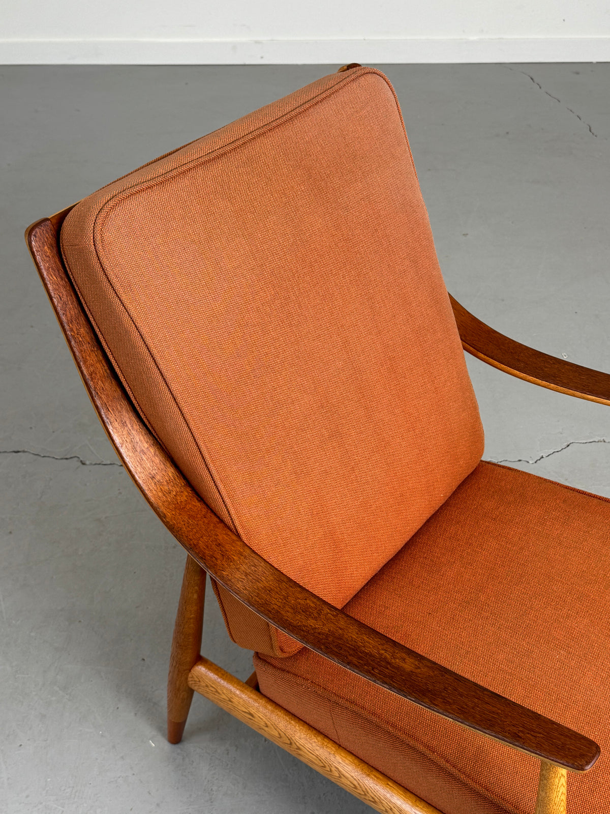 1950s Peter Hvidt & Orla Mølgaard-Nielsen FD 145 Lounge Chair for France & Daverkosen.