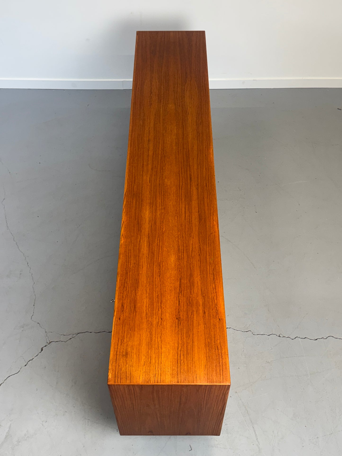 1950s Arne Vodder Model 29A “Triennale” Teak Sideboard for Sibast, Denmark.
