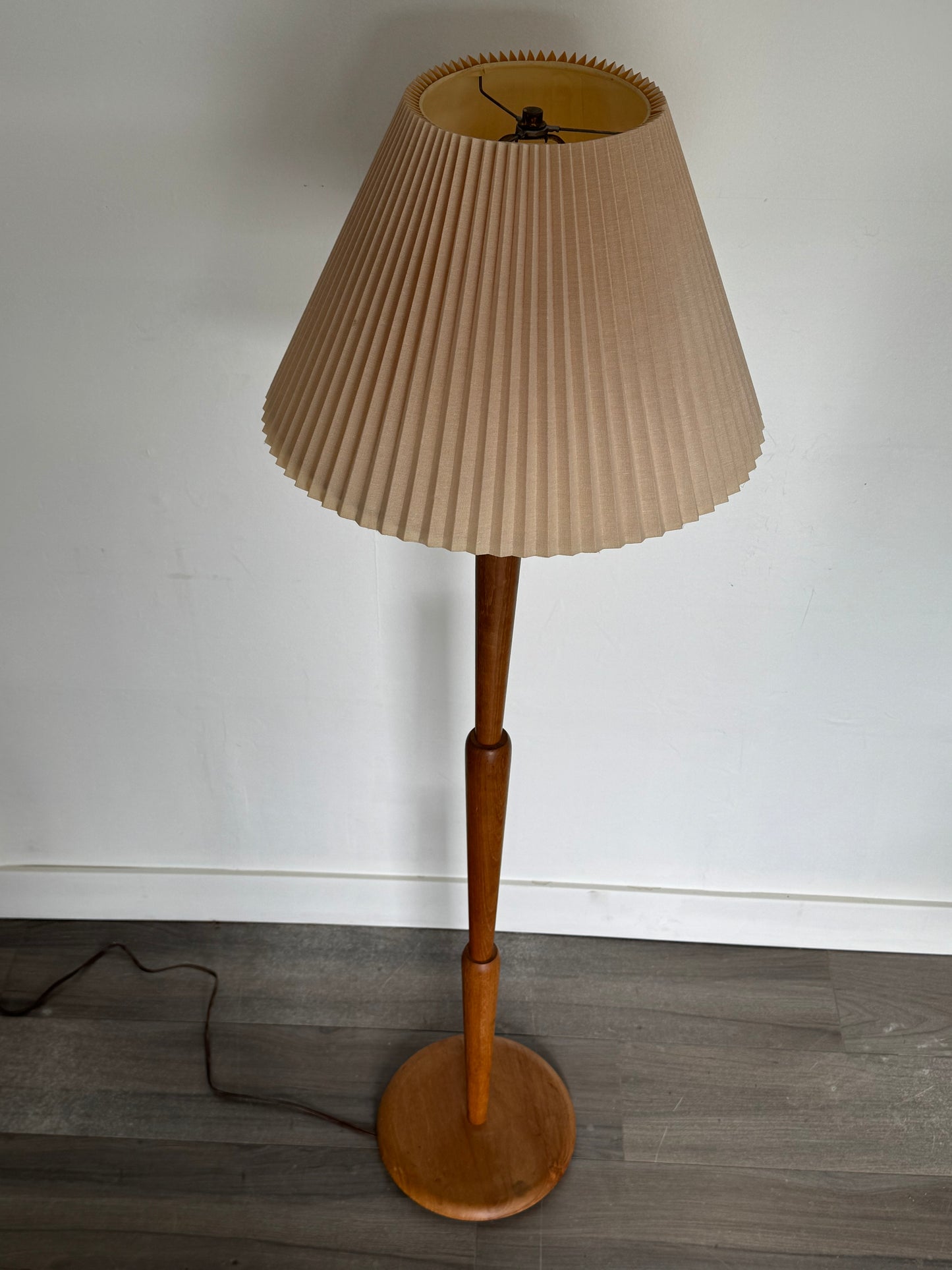1960s Danish Modern Teak Floor Lamp