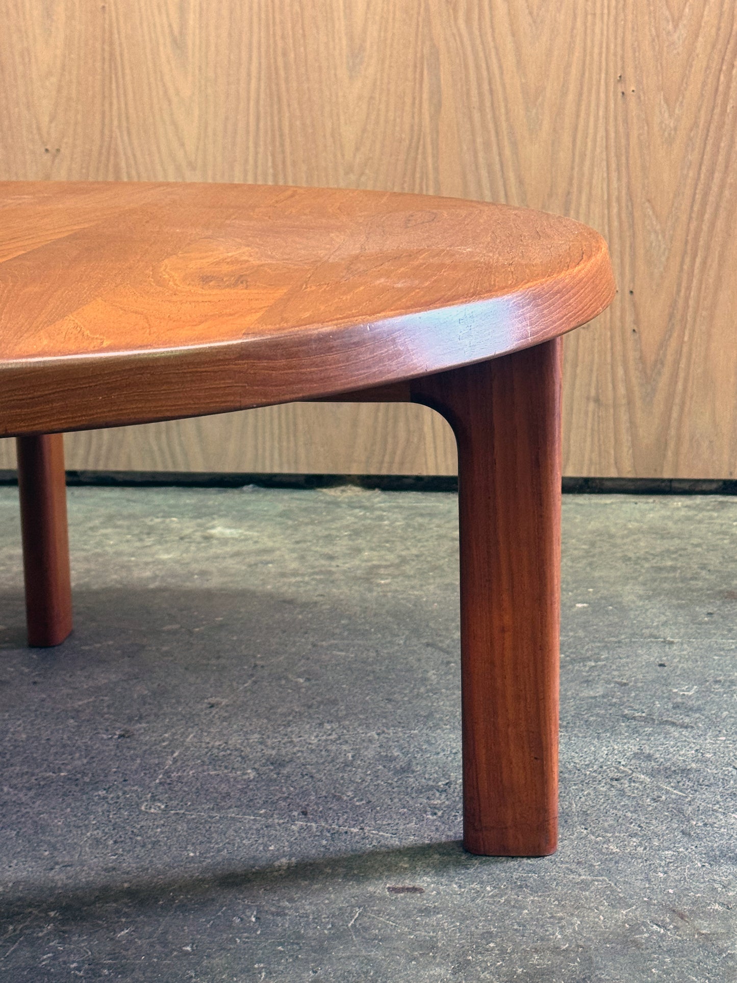1960s Danish coffee table by Niels Bach in solid teak