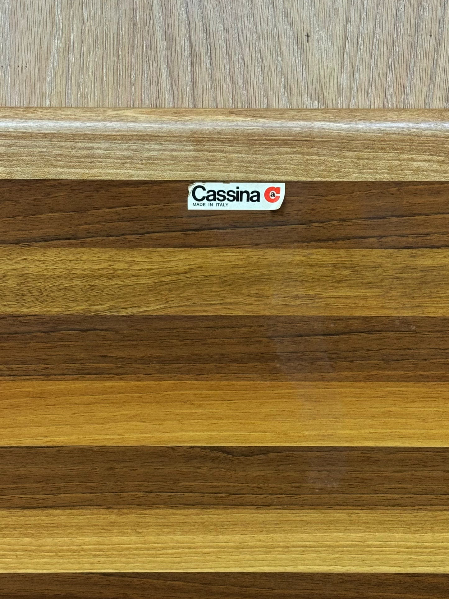 1970s Pianura Side/Coffee Table Square by Mario Bellini for Cassina in Italian walnut